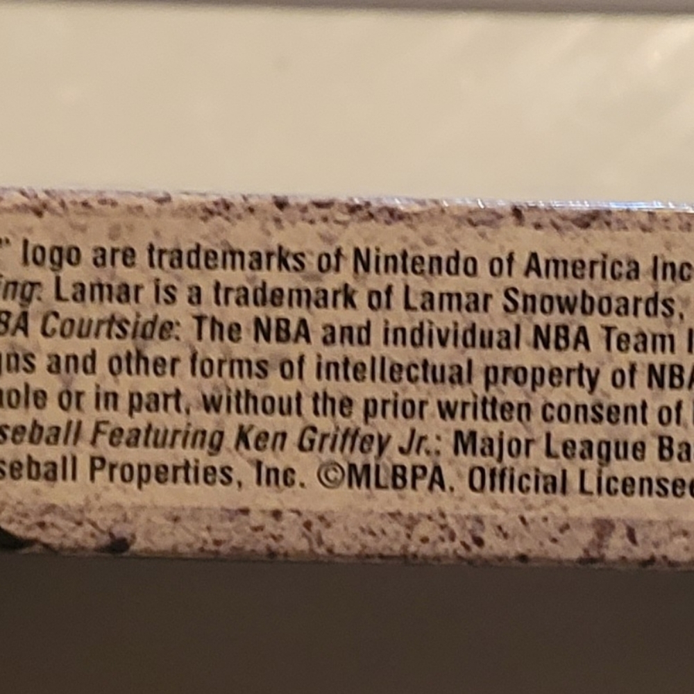 Nintendo 64 press release